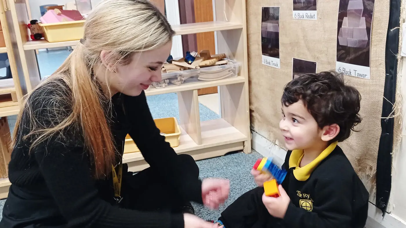 Award winning staff at The Ryleys School, a private school in Cheshire, as a member of our Early Years team is recognised for her excellence in her role