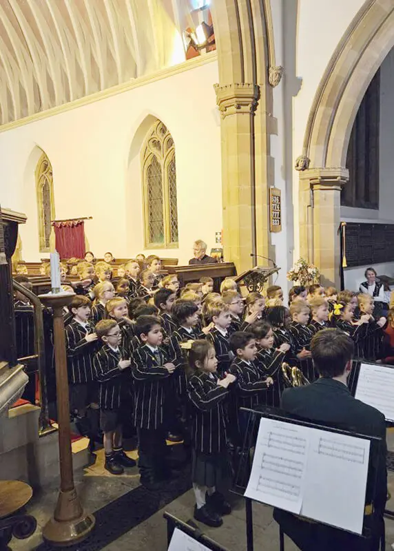 Carol Service at The Ryleys School in Cheshire