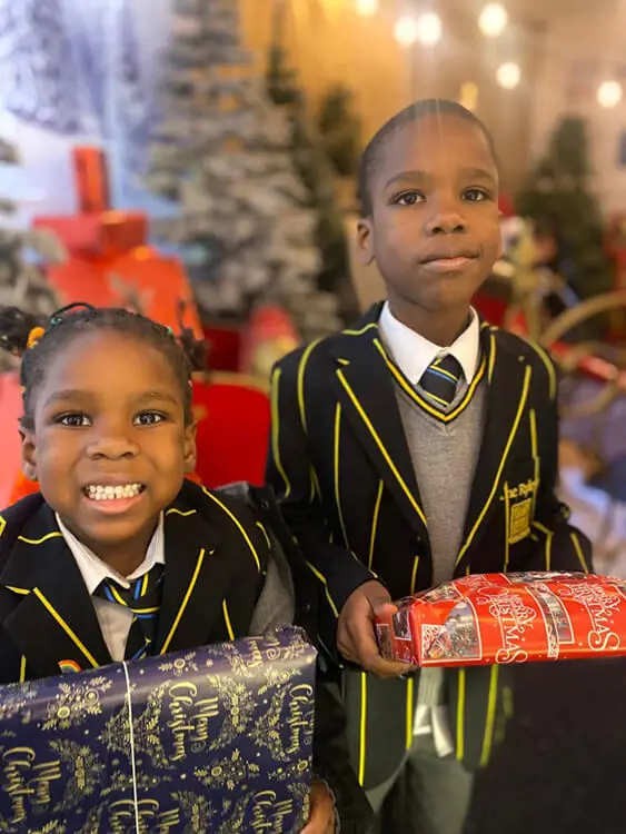 Christmas Fair at The Ryleys School, a private school in Alderley Edge, Cheshire