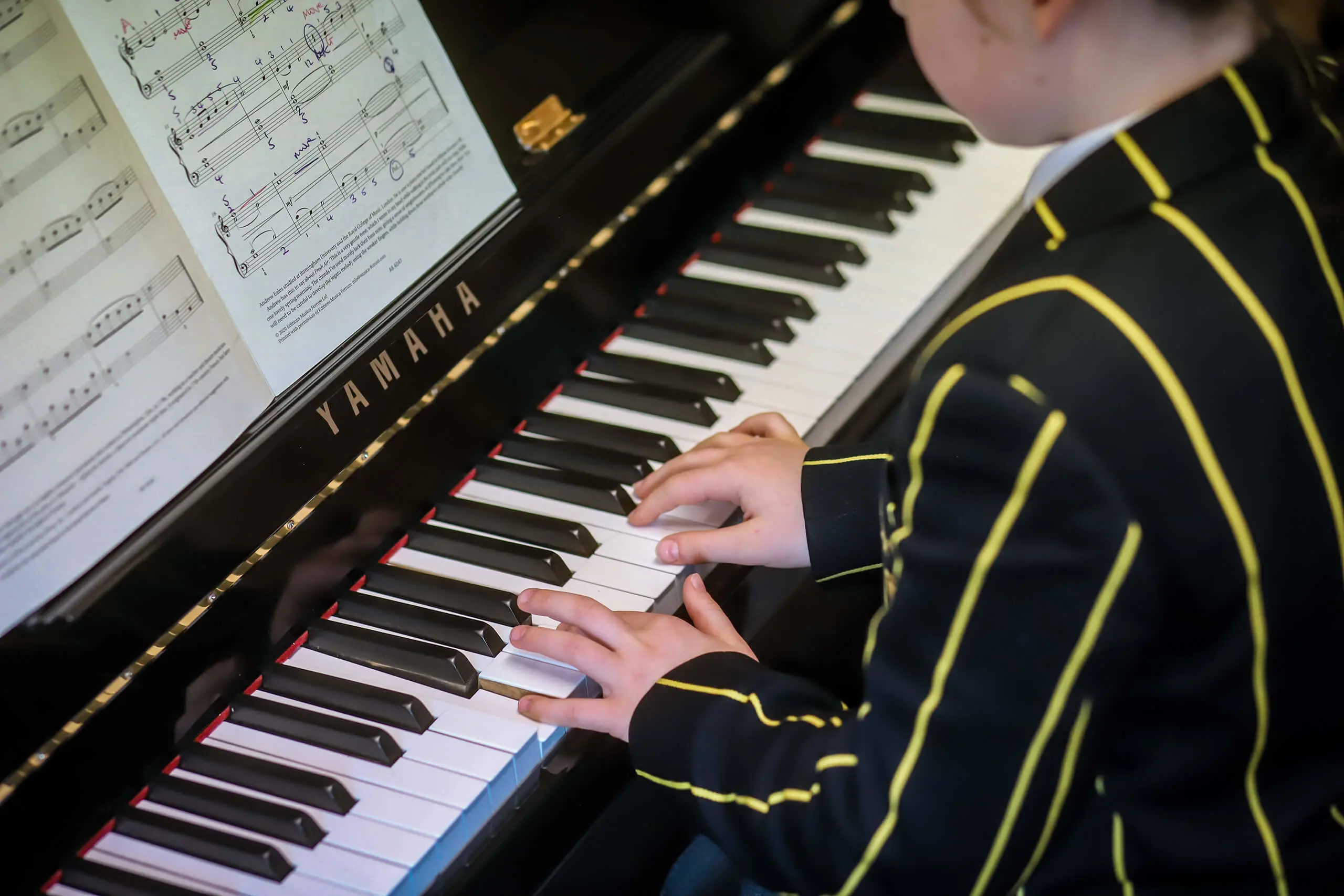 Pupils at The Ryleys School, a private prep school in Cheshire