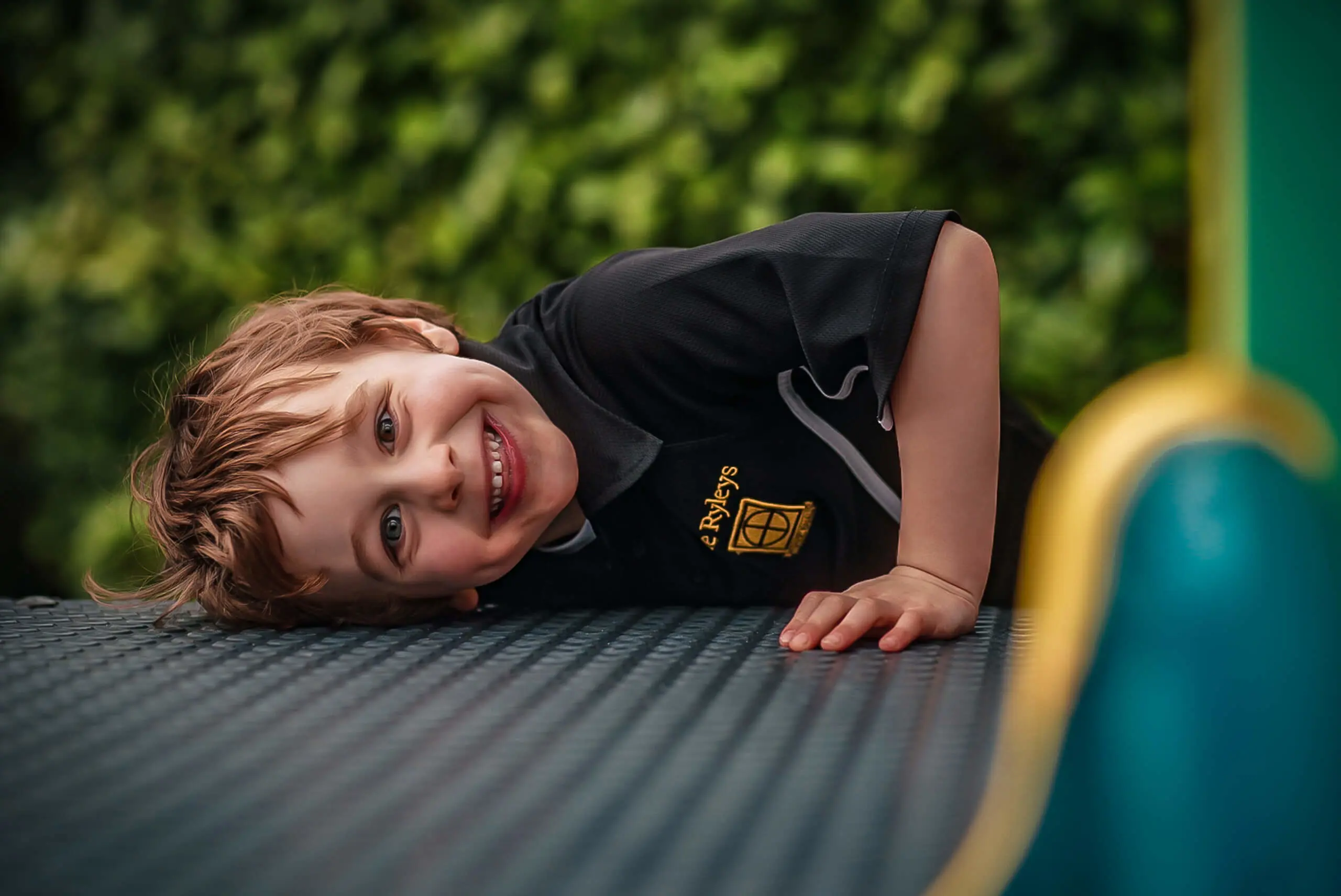 A happy Early Years pupil at The Ryleys School, a private prep school in Cheshire