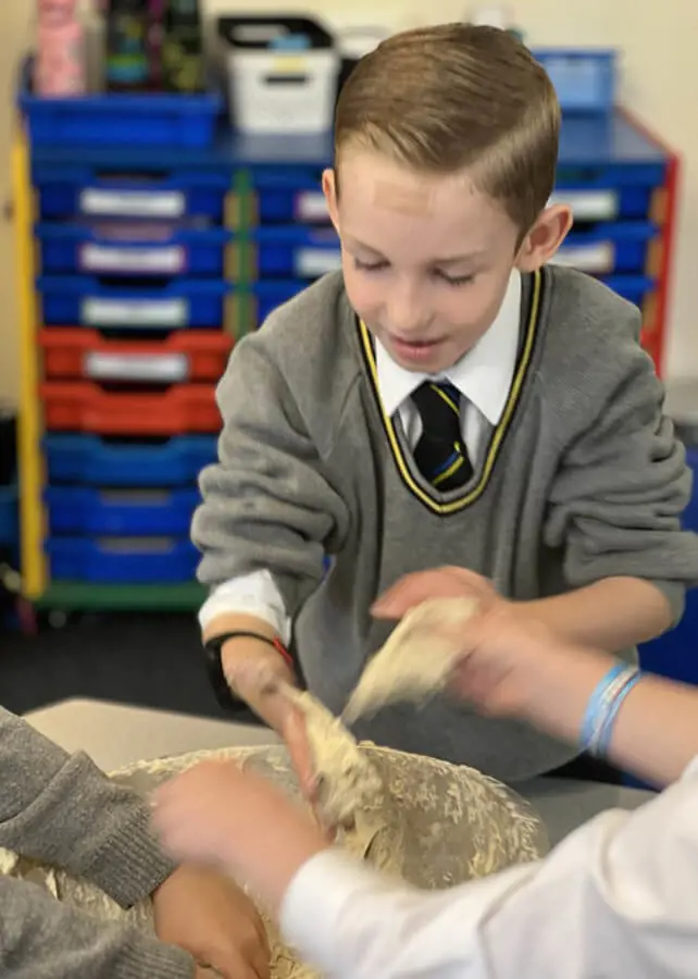 Flour Salt Water; Making bread at The Ryleys School, a private school in Cheshire