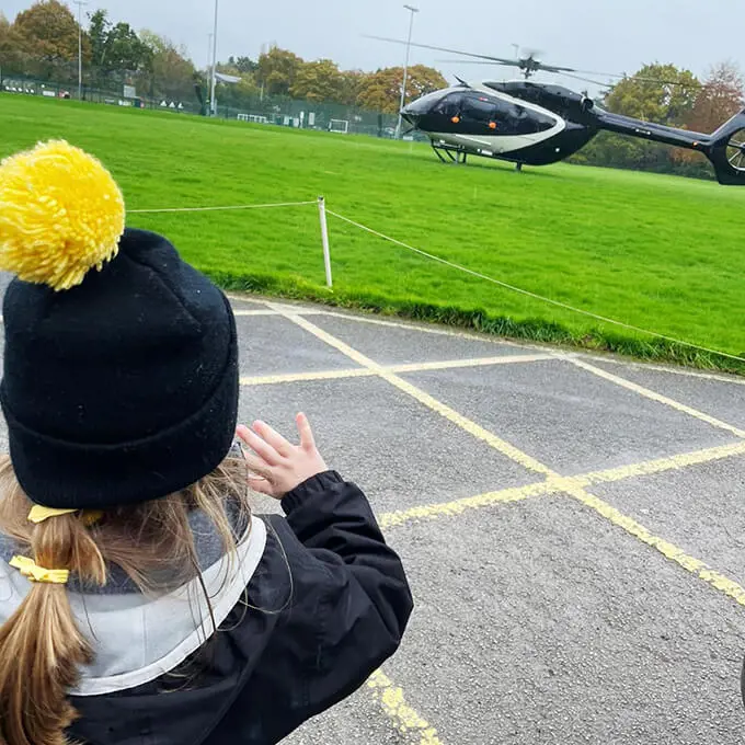 Flying High at The Ryleys School, A Private School In Alderley Edge, Cheshire