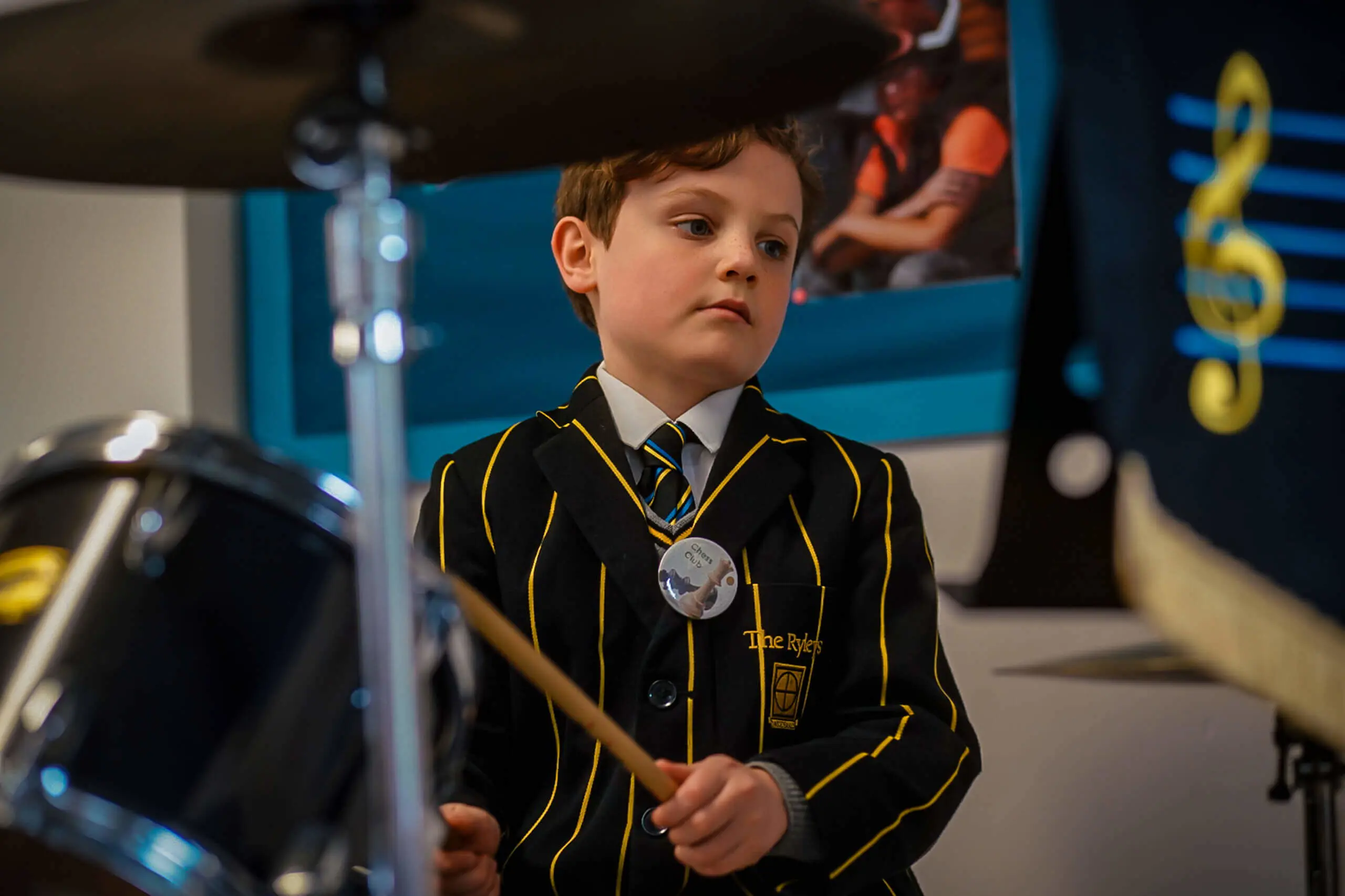 Pupils working in class at The Ryleys School, a private Prep School in Alderley Edge, Cheshire