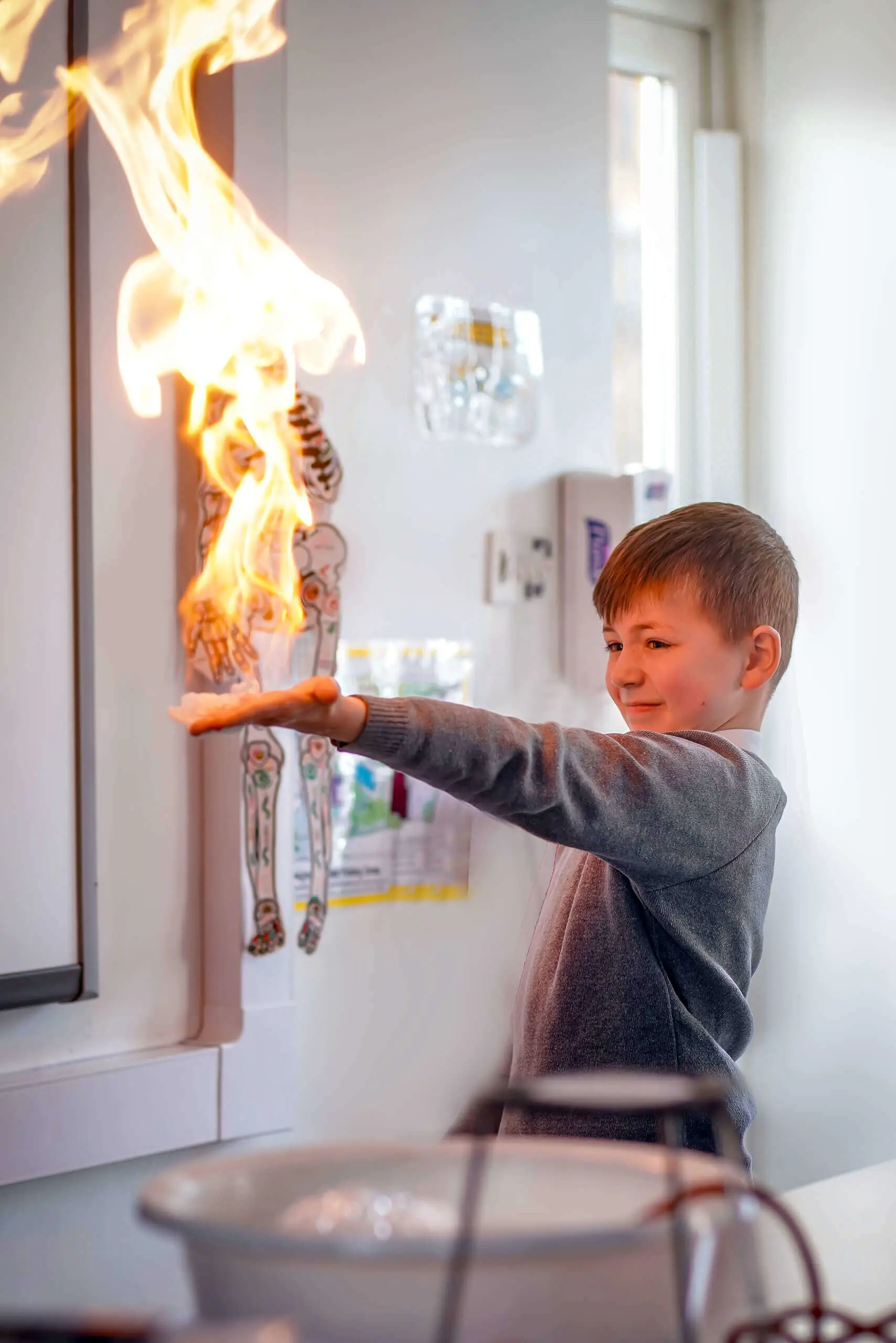 Pupils working in class at The Ryleys School, a private Prep School in Alderley Edge, Cheshire