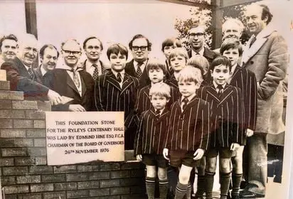 John McCarten, alumni of The Ryleys School, a private prep school in Cheshire