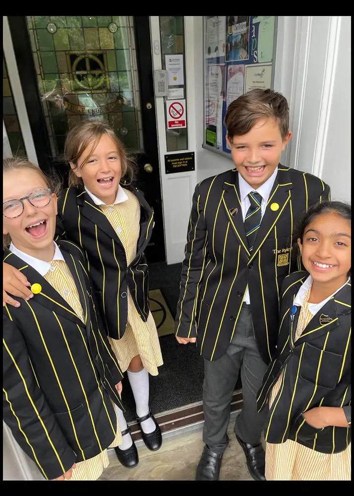 New Head Pupils at The Ryleys School, a private school in Cheshire