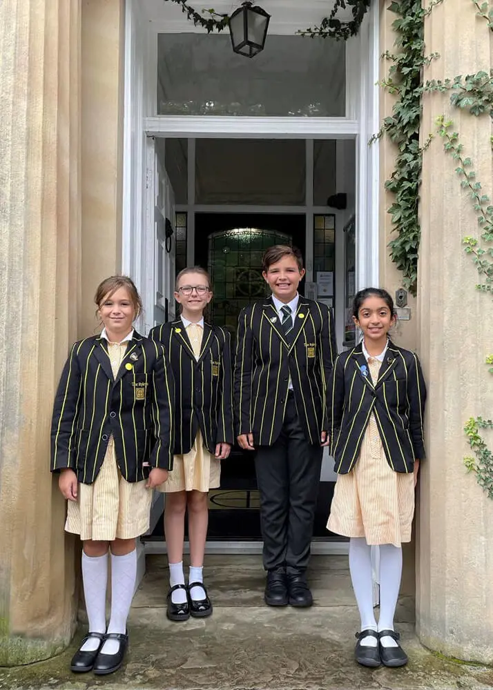 New Head Pupils at The Ryleys School, a private school in Cheshire