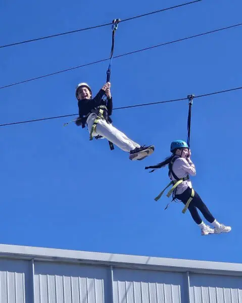 Pupils from The Ryleys School, a private prep school in ALderley Edge, Cheshire, on the Mount Cook Residential Trip
