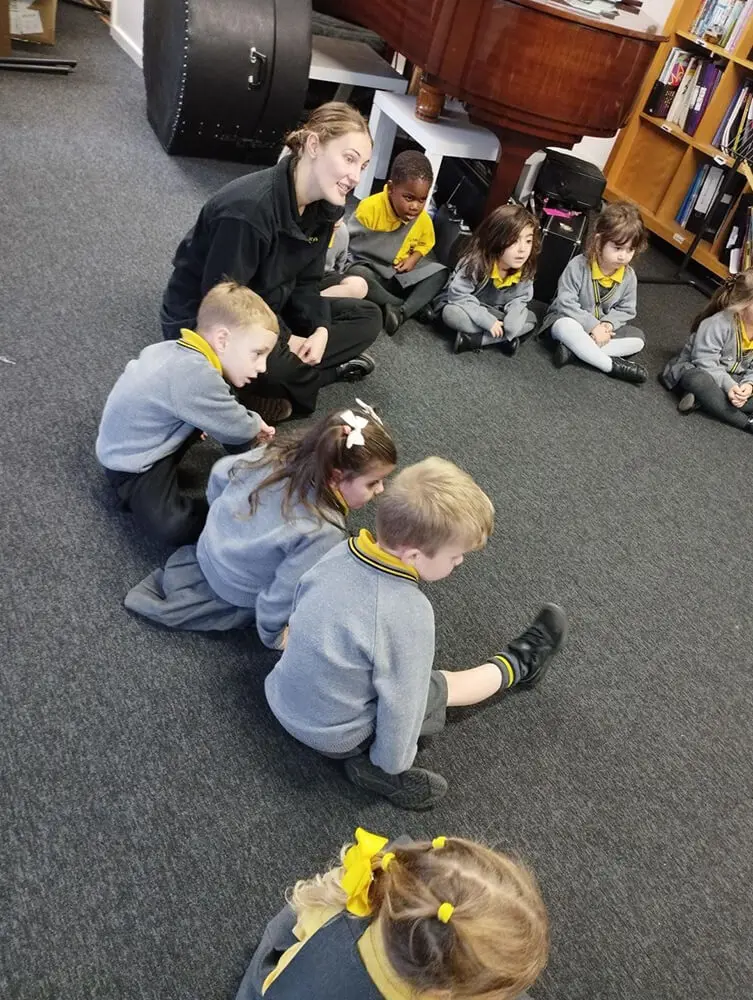 Music in Pre-Reception at The Ryleys School, a co-educational Prep School in Cheshire