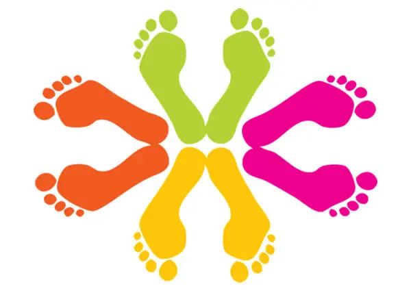 Pre School Sensory Walk activity at The Ryleys School, a prep school in Cheshire