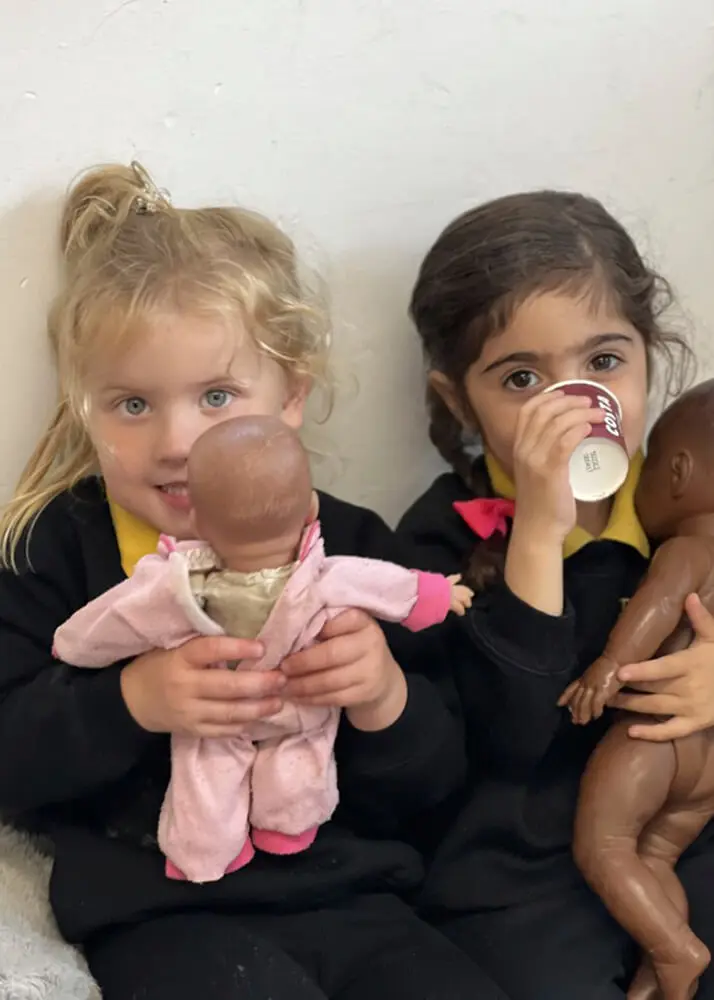 Pupils enjoying role play at The Ryleys School, a private prep school in Cheshire
