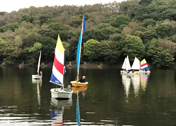 Final Sailing Club Of 2023 at The Ryleys School, a private school in Cheshire