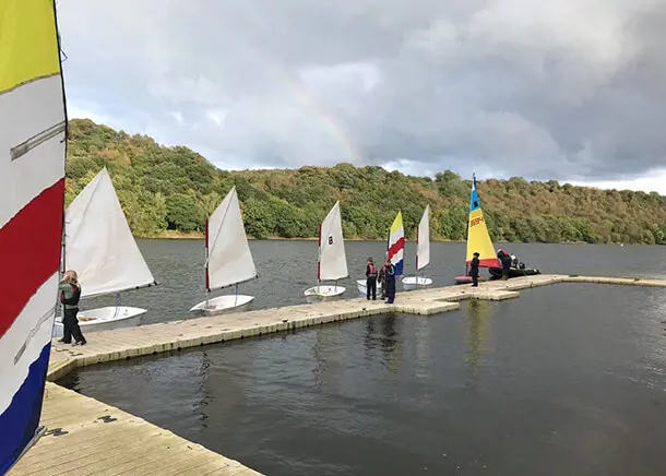 Final Sailing Club Of 2023 at The Ryleys School, a private school in Cheshire