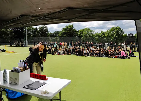 Sports Day 2024 at The Ryleys School, a private Prep School in Alderley Edge, Cheshire, near Manchester