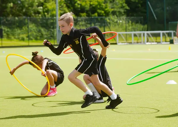 Sports Day 2024 at The Ryleys School, a private Prep School in Alderley Edge, Cheshire, near Manchester