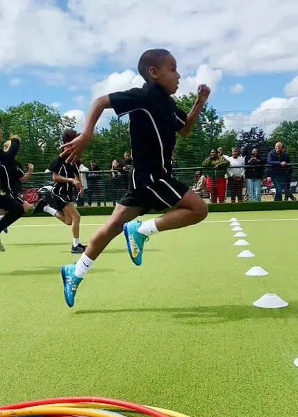 Sports Day 2024 at The Ryleys School, a private Prep School in Alderley Edge, Cheshire, near Manchester